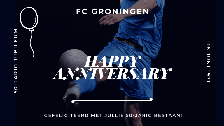 Jubileum FC Groningen